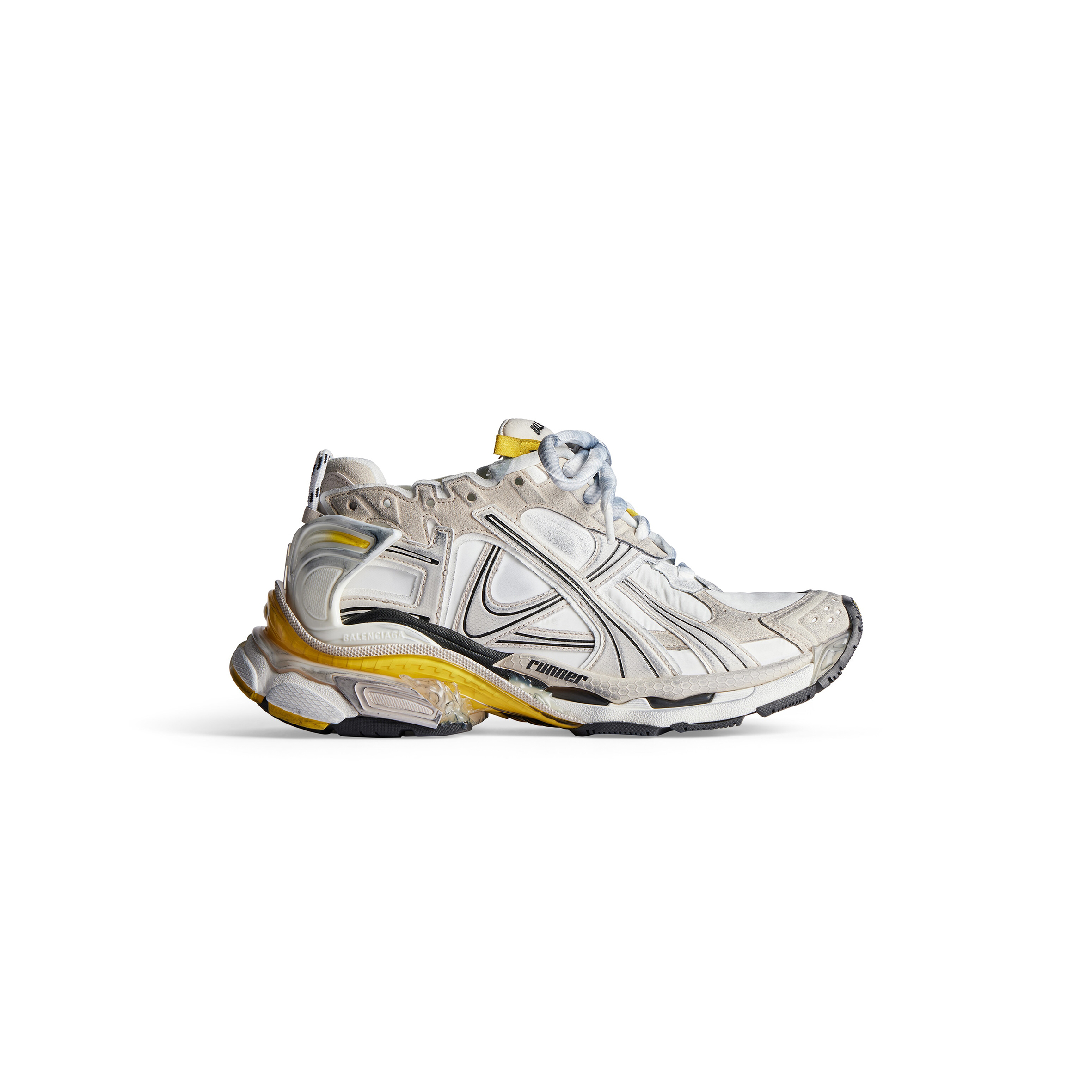 BALENCIAGA WOMEN'S RUNNER SNEAKER IN GREY 772767W3RNY91790 BALENCIAGA WOMEN'S RUNNER SNEAKER IN GREY 772767W3RNY91790
